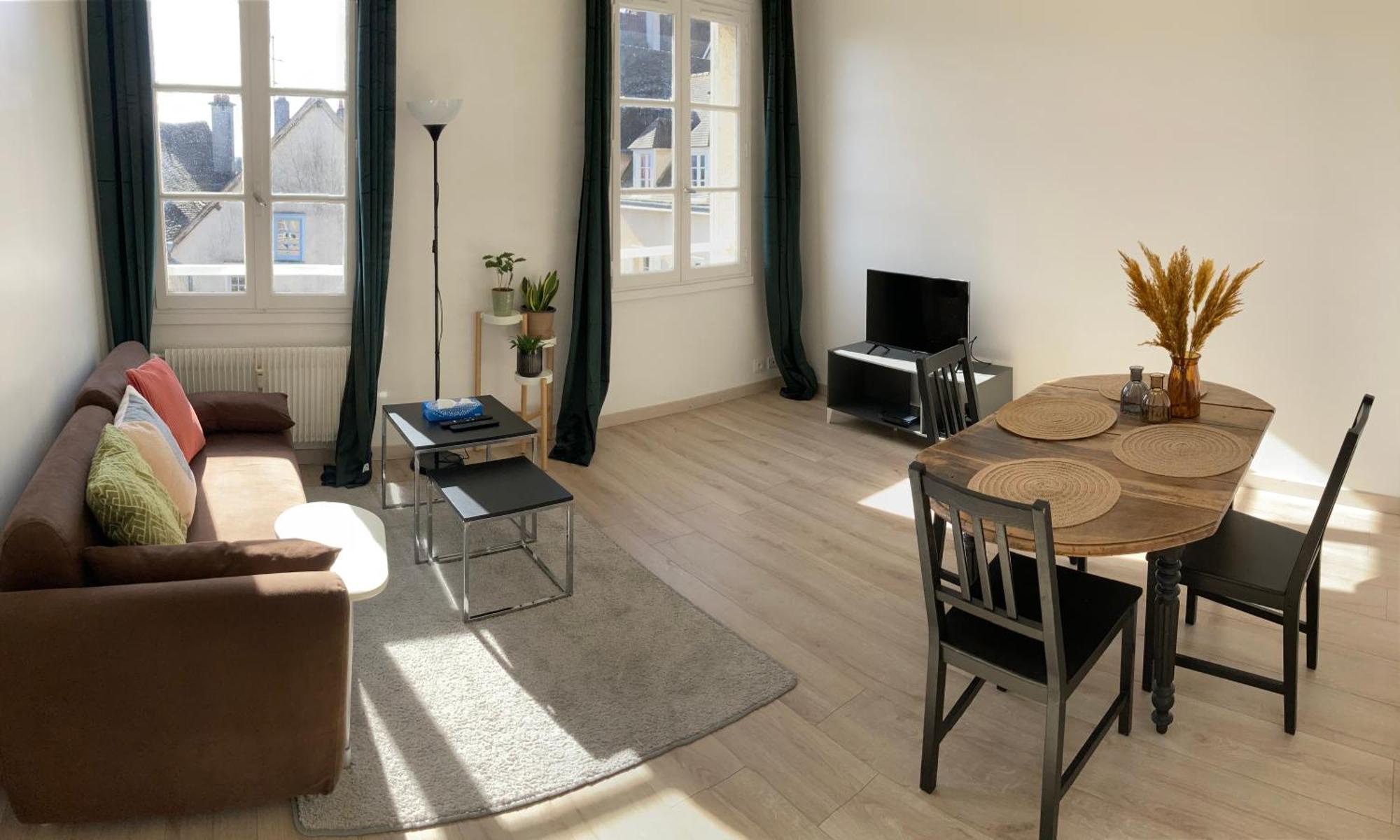 T3 De 55M2 Au Centre De Chartres Avec Parking Daire Dış mekan fotoğraf